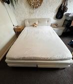 Tienerbed twijfelaar 140 x 200 meter, Huis en Inrichting, Slaapkamer | Matrassen en Bedbodems, Ophalen, Gebruikt, 140 cm, Twijfelaar