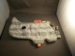 done bydeer danish design neushoorn groen/wit gestreept, Kinderen en Baby's, Speelgoed | Knuffels en Pluche, Ophalen of Verzenden