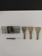 Lips Cilinder slot, Doe-het-zelf en Verbouw, Hang- en Sluitwerk, Ophalen of Verzenden, Gebruikt, Rvs, Slot