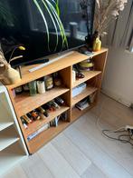 Houten Kast met Planken, Huis en Inrichting, Kasten | Boekenkasten, Met plank(en), Gebruikt, 100 tot 150 cm, Ophalen of Verzenden