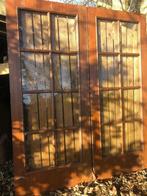 Dubbele binnendeuren, Doe-het-zelf en Verbouw, Ophalen, 80 tot 100 cm, Binnendeur, 200 tot 215 cm