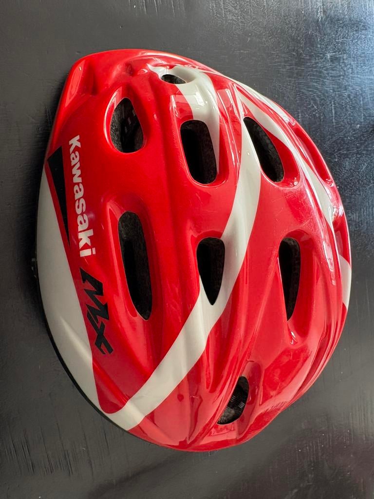 Kawasaki kinder fietshelm maat M, Ophalen of Verzenden, Zo goed als nieuw