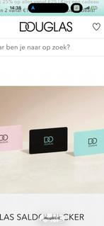 Douglas gidtcard, Tickets en Kaartjes, Eén persoon, Cadeaubon