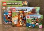 Lego Minecraft Sets 21152, 21167 & 21177, Ophalen of Verzenden, Nieuw, Complete set, Lego