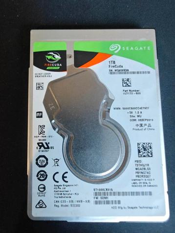 Seagate FireCuda 1TB snelle HDD  beschikbaar voor biedingen