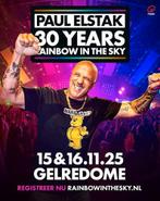Veldkaart Paul Elstak 30 years Rainbow in the Sky 15-11-2025, Tickets en Kaartjes, Eén persoon, November