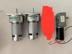 3x DC elektromotor laag toerental 24v nieuw, Nieuw, Ophalen of Verzenden