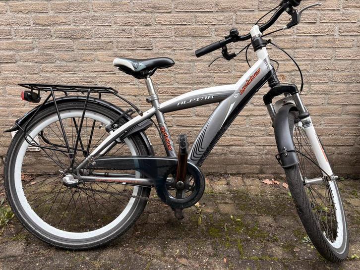 Alpina Yabber 24 inch, Fietsen en Brommers, Fietsen | Cruisers en Lowriders, Gebruikt, Staal, Minder dan 47 cm, Ophalen