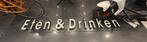 LED reclamebord “Eten & Drinken” – horeca lichtbak, Ophalen