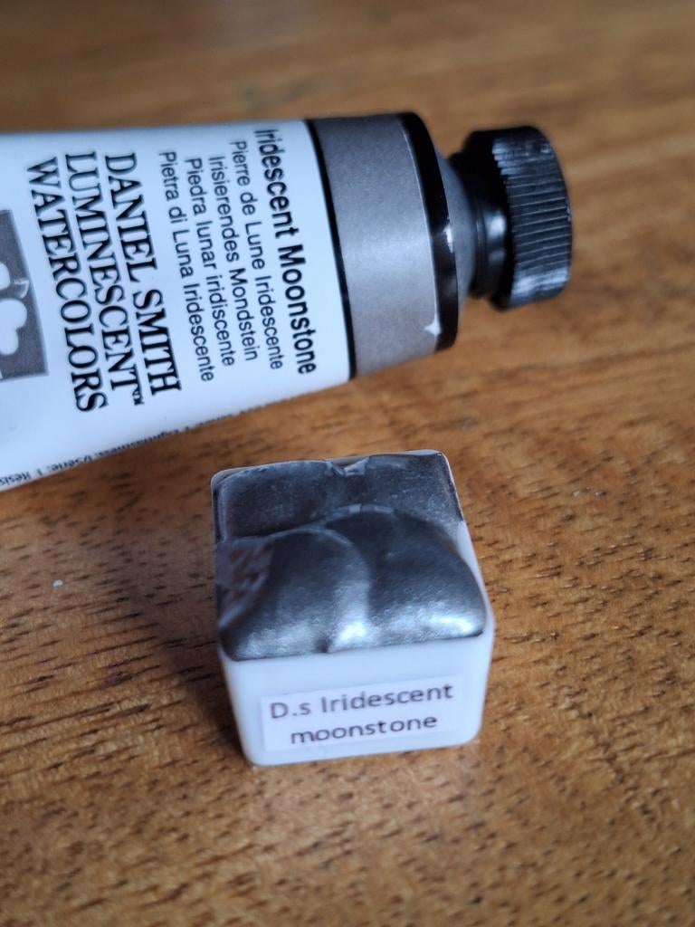 Daniel Smith ½ napje Iridescent Moonstone Aquarelverf, Ophalen of Verzenden, Nieuw, Waterverf