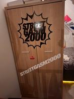 Kledingkast, Huis en Inrichting, Kasten | Kledingkasten, Ophalen, Zo goed als nieuw, 50 tot 75 cm, 150 tot 200 cm