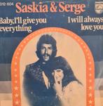 SASKIA & SERGE  - 5 SINGLES !, Cd's en Dvd's, Vinyl Singles, Ophalen of Verzenden, Gebruikt, Nederlandstalig