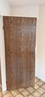 2x opdekdeur R 83x201,5cm GRATIS, Ophalen, Binnendeur, 200 tot 215 cm