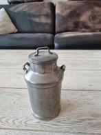 Vintage Tinnen Melkbus met deksel, Ophalen of Verzenden