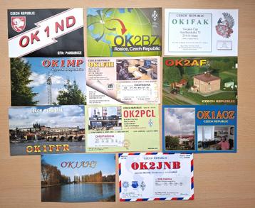 11 QSL kaarten Czech Republic beschikbaar voor biedingen