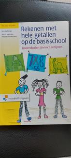 Ans Veltman - Rekenen met hele getallen op de basisschool, Boeken, Studieboeken en Cursussen, Ophalen of Verzenden, Zo goed als nieuw