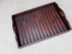 Teak hout dienblad - 54 x 38 cm., Huis en Inrichting, Woonaccessoires | Dienbladen, Ophalen of Verzenden, Zo goed als nieuw, Rechthoekig