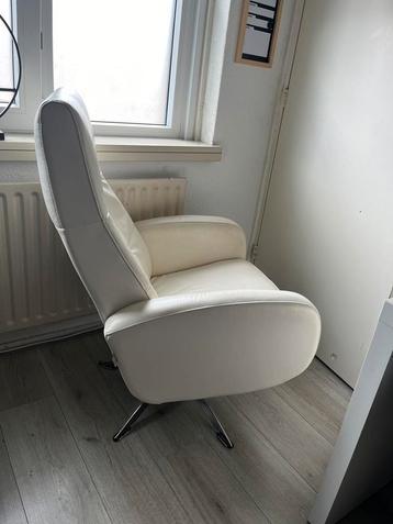 Luxe relax stoel van leer