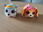 Knuffel klein Skye en Everest - Paw Patrol, Ophalen of Verzenden, Zo goed als nieuw, Overige typen