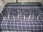 4 retro frisdrank glazen, Ophalen, Huis en Inrichting