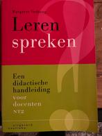 Leren spreken. Een didactische handleiding voor docenten NT2, Ophalen, Alpha, Zo goed als nieuw, HBO