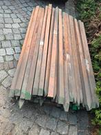 Piketpaaltjes 120cm 62 stuks, Doe-het-zelf en Verbouw, Hout en Planken, Ophalen, Gebruikt, Overige houtsoorten, Minder dan 200 cm