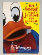 Ansichtkaart Disneyland Parijs (Boomerang Card), Ophalen, Donald Duck, Nieuw, Papier, Kaart of Schrift