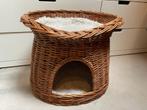 Rotan kattenmandje, Ophalen, Zo goed als nieuw, Riet