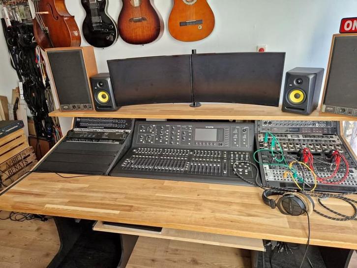 Professionele  Studio Desk / Studiotafel / Studiomeubel, Huis en Inrichting, Bureaus, Nieuw, Bureau, Met wielen, Ophalen