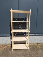 massiefhouten boekenrek van vurenhout 180x40x 80 cm., Ophalen, Nieuw