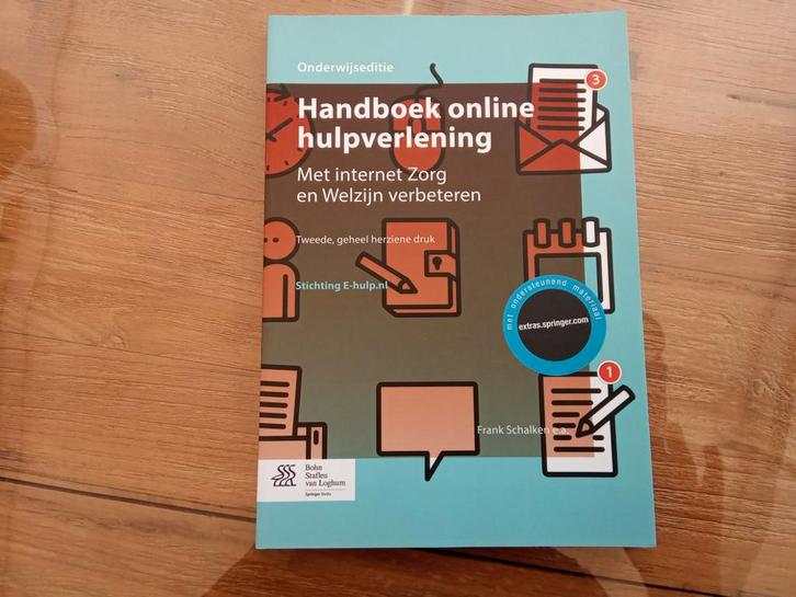 Frank Schalken - Handboek online hulpverlening, Boeken, Studieboeken en Cursussen, Zo goed als nieuw, Ophalen of Verzenden