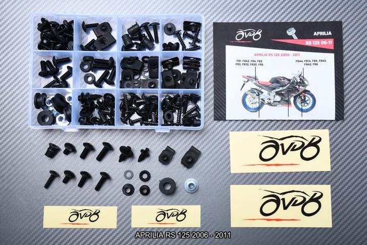 Kuip bouten set voor APRILIA RS 125 RS4 50 2006 2011, Motoren, Accessoires | Overige, Nieuw, Ophalen of Verzenden
