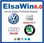 Elsawin 6,0 op 10x DVD, gebaseerd op VW Audi Skoda Seat, Auto diversen, Handleidingen en Instructieboekjes, Ophalen of Verzenden