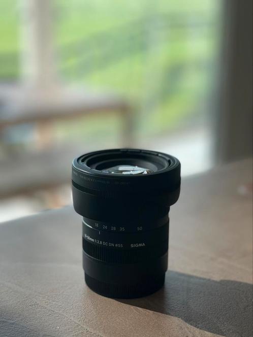 Sigma 18-50mm F2.8 DC DN | Contemporary, Sony E-Mount, Audio, Tv en Foto, Fotografie | Lenzen en Objectieven, Zo goed als nieuw