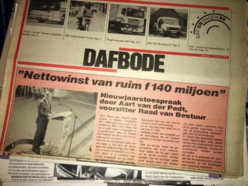 DAF Bode 1989 brochures/folders: oa 95,200 foto's & verhalen beschikbaar voor biedingen