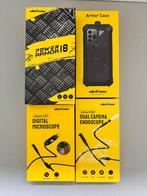 Ulefone Power Armor 18 + endoscoop + microscoop + armor case, Telecommunicatie, Mobiele telefoons | Overige merken, Ophalen of Verzenden