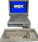 Sony MSX2 Hitbit HB-F500P incl toetsenbord (ex beeldscherm), Computers en Software, Vintage Computers, Ophalen, Sony