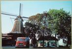 Oldebroek - Molen - oude autos - DAF truck, Ophalen of Verzenden, 1960 tot 1980, Gelopen, Gelderland