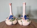 Set vaasjes Flora Gouda Holland (Royal Goedewaagen), Antiek en Kunst, Ophalen of Verzenden