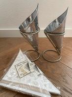 Riviera maison Frituurmandjes met puntzakken, Ophalen of Verzenden, Gebruikt