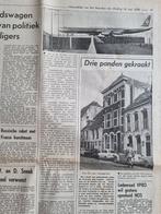 VLIEGTUIGEN: DC-8-63 van de KLM op luchthaven Eelde 1970, Ophalen of Verzenden, 1960 tot 1980, Knipsel(s)