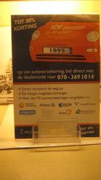 RECLAME BORD VAN VDK ASSURANTIEN zo dat scheelt, Verzamelen, Ophalen of Verzenden, Zo goed als nieuw, Reclamebord