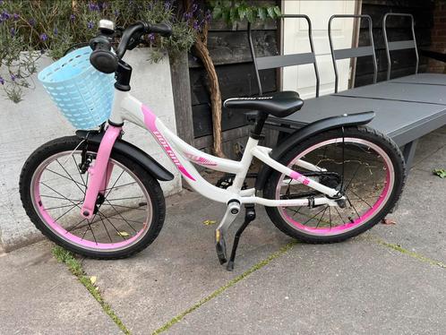 Volare Glamour meisjes fiets 18 inch, Fietsen en Brommers, Fietsen | Meisjes, Zo goed als nieuw, 18 inch, Ophalen