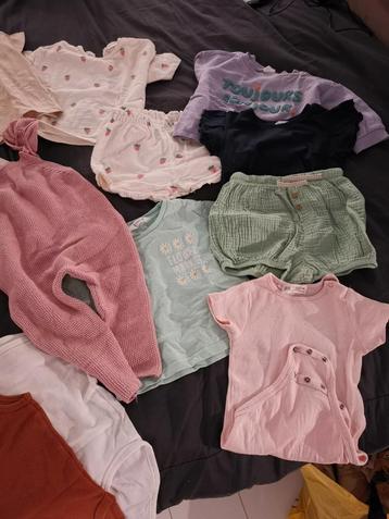 Kledingpakket meisje, MT 80 zomer. O.a Hema, Zara, hm, mango beschikbaar voor biedingen