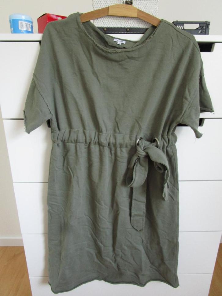 Prenatal - zwangerschaps jurk maat S, Kleding | Dames, Positiekleding, Zo goed als nieuw, Jurk, Maat 36 (S), Groen, Ophalen of Verzenden