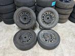 4x100 15 inch Mazda 2 winter set, Auto-onderdelen, Ophalen, Gebruikt, 15 inch, Banden en Velgen