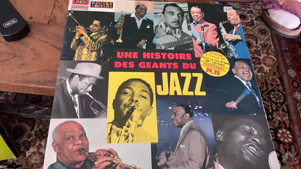 Une Histoire des Geants du Jazz, 1980 tot heden, Ophalen of Verzenden, Zo goed als nieuw, 12 inch