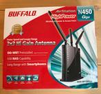 Buffalo AirStation N450 Gigabit Router, Computers en Software, Ophalen of Verzenden, Gebruikt, Router