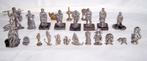 Collectie van 19 vintage tinnen figuurtjes + 4 koperen items, Antiek en Kunst, Antiek | Tin, Ophalen of Verzenden