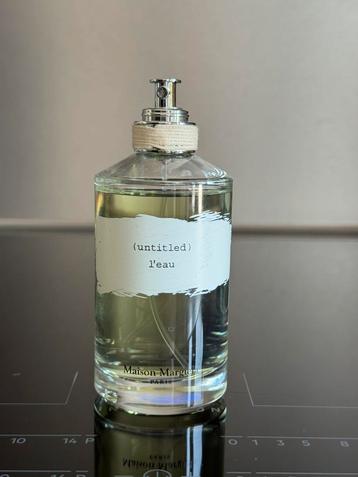 maison margiela untitled l eau 100ml edt nog 95ml in beschikbaar voor biedingen